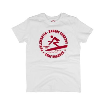 T-shirt kid white - red Myth 1
