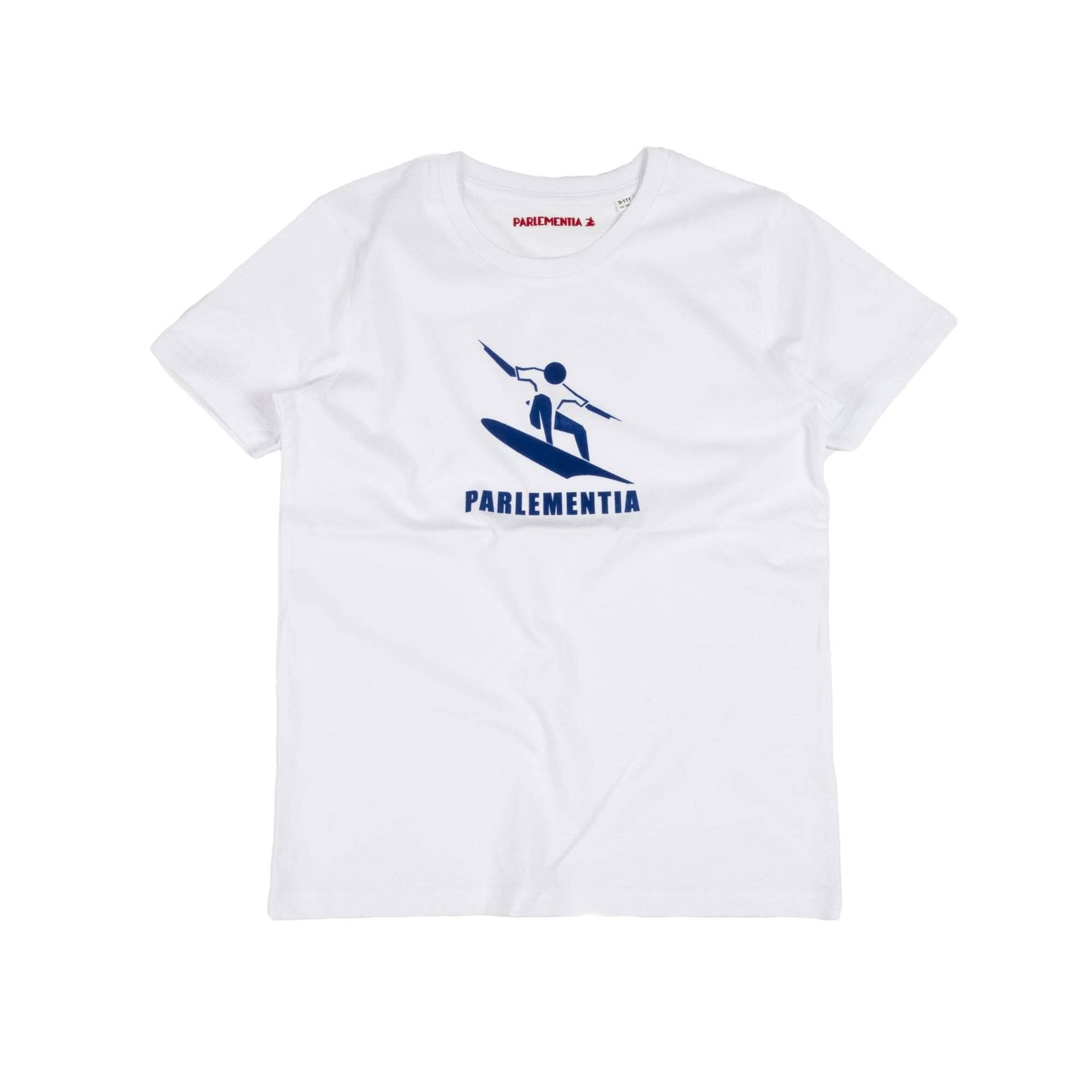 Buy wholesale T shirt kid white blue Fingers