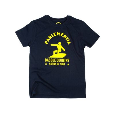 Camiseta niño marino - amarillo Easysurf