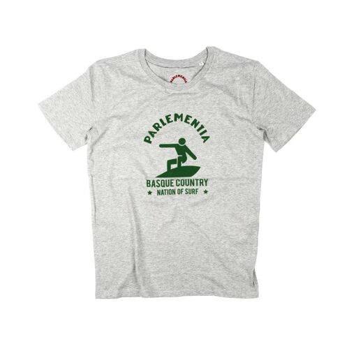 T-shirt grey - green Easysurf