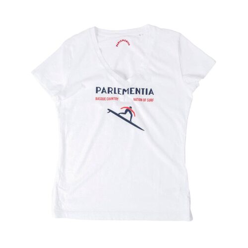 T-shirt girl white - Drop tri