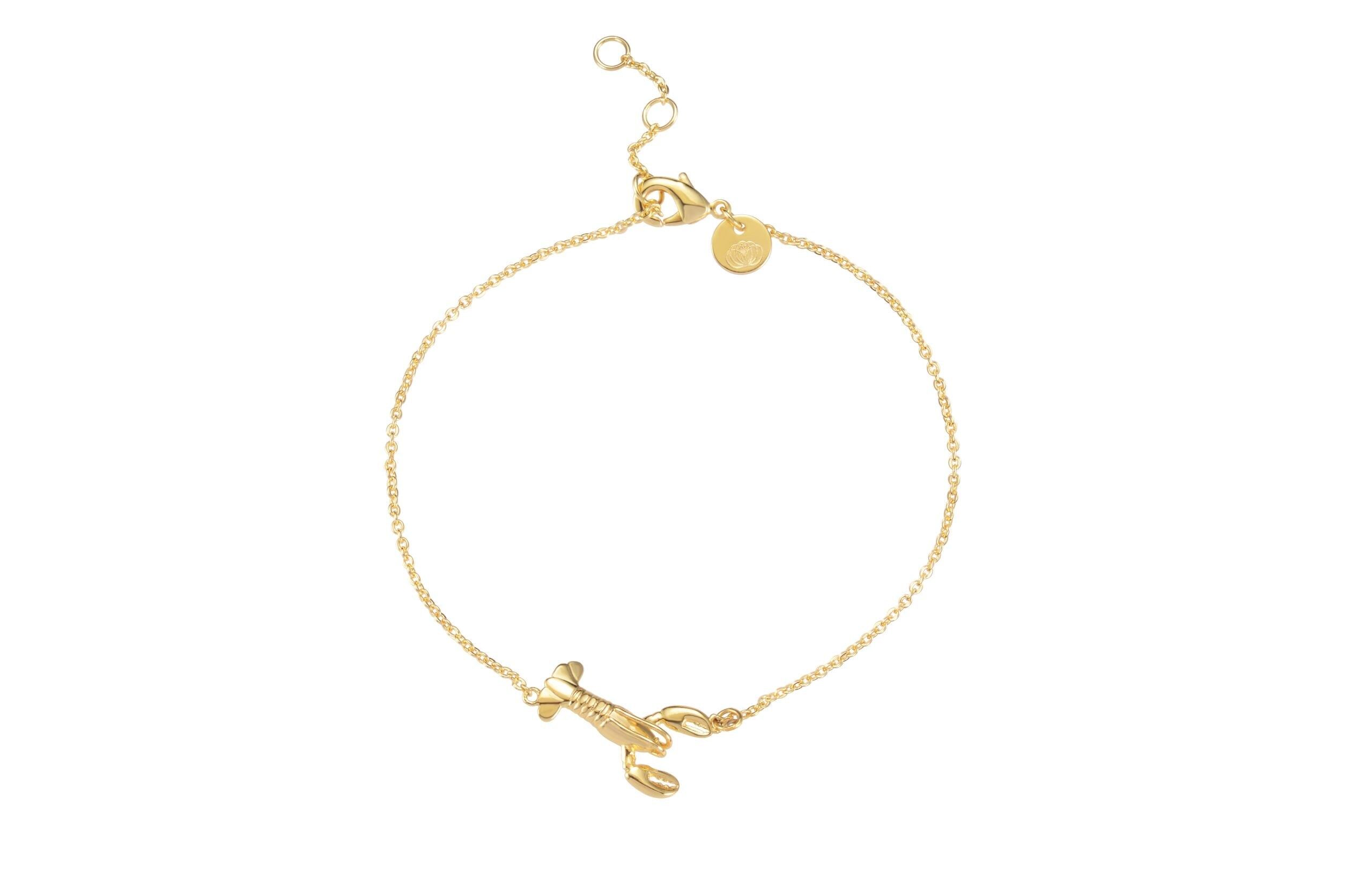Bracciale Girard l'aragosta oro champagne
