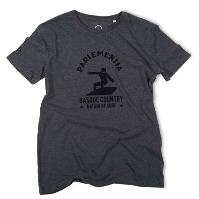T-Shirt dunkelgrau - schwarz Easysurf
