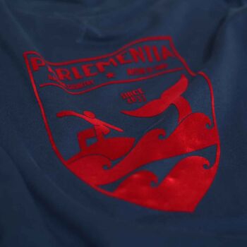 Sweat navy - red Whale 2
