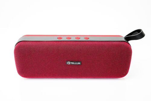 Tellur Loop Bluetooth Speaker 10W, red