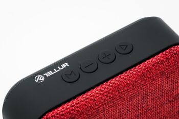 Enceinte Bluetooth Tellur Callisto, 3W, Rouge 3