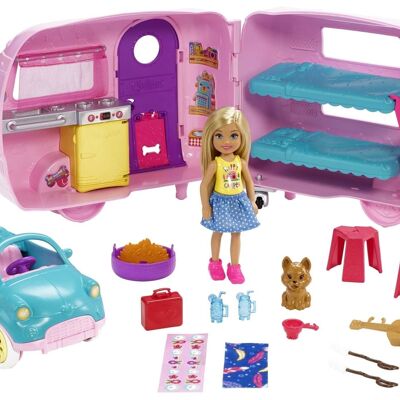 Barbie – Chelsea and her Caravan