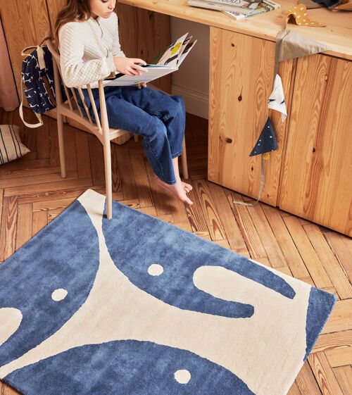 Tapis Enfant Eléphant marine