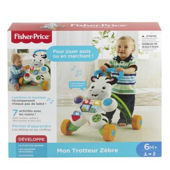 Fisher-Price – Mon Trotteur Zèbre Parlant 4