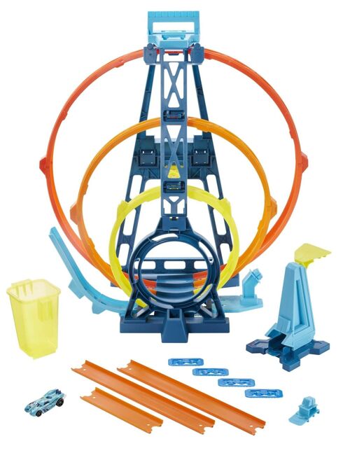 Hot Wheels Track Builder Triple Looping