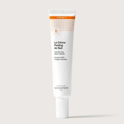 Crema Peeling de Noche con Vitamina C - Resplandor de la tez