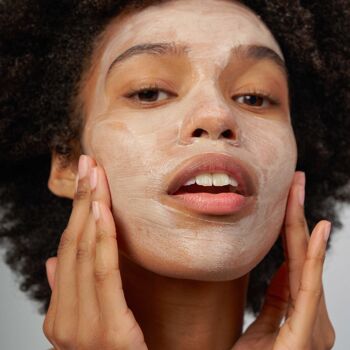 Masque Détox à la Crème d'Argile Rose - anti-pollution et apaisant - peaux sensibles 5