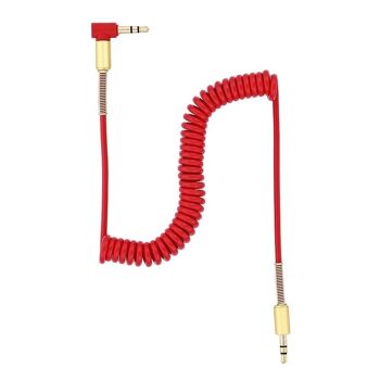 Câble audio Tellur, Jack 3,5 mm, 1,5 m, Rouge