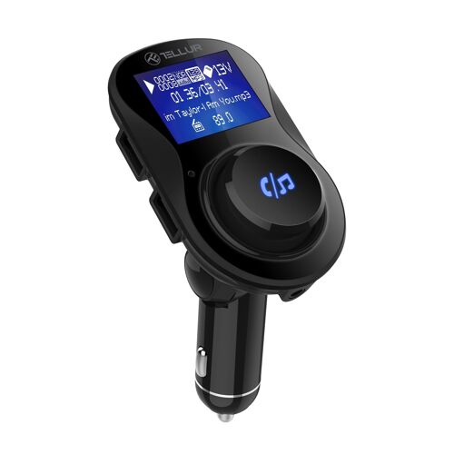 Tellur Bluetooth Car FM Transmitter FMT-B3, Black