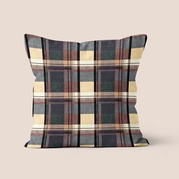 coussin tartan - Léocadie 2