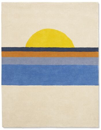 Tapis Enfant Sunset bleu 1