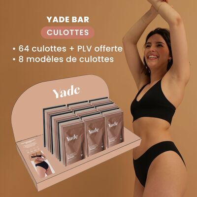 Pack - Yade Bar Panties - 64 panties