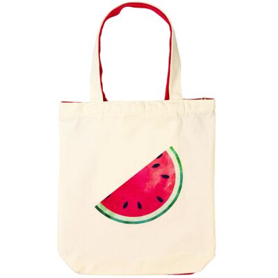 Burlap bag - WATERMELON