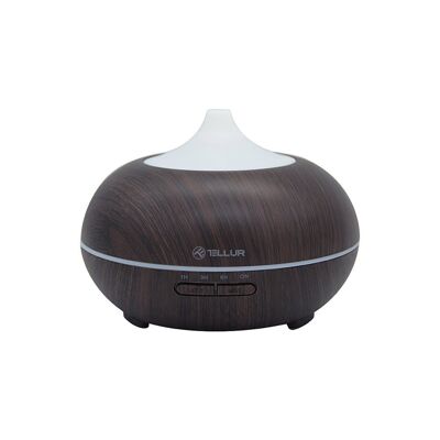 Tellur WiFi Smart Aroma Diffuser, 300ml, LED, Dark brown