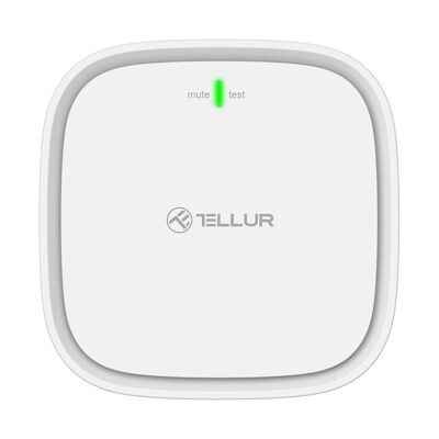 Tellur WiFi Smart Gas Sensor, DC12V 1A, white