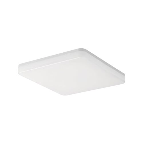 Tellur WiFi LED Ceiling Light, 24W, white/warm, dimmer, square, white