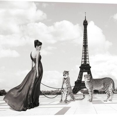 Impresión en lienzo de fotografía de moda: Julian Lauren, Trocadero View (detalle)