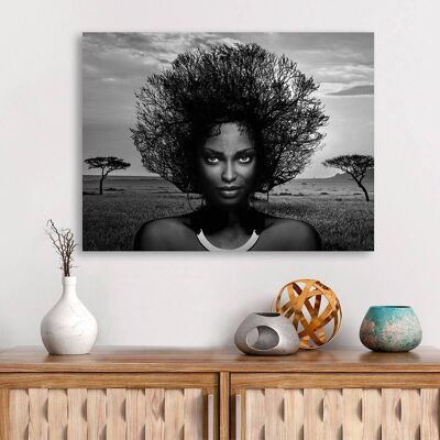 Julian Lauren, Serengeti Queen Art Photography Leinwandbild