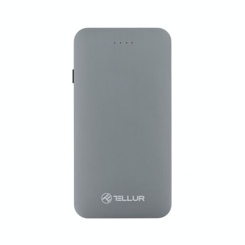 Tellur Power Bank QC 3.0 Fast Charge, 5000mAh, 3in1 (Micro USB & Lightning & Type C), Gray