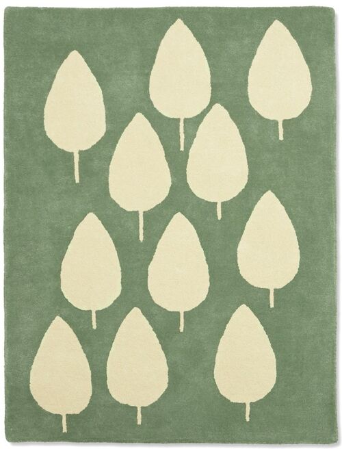 Tapis Enfant Forêt vert