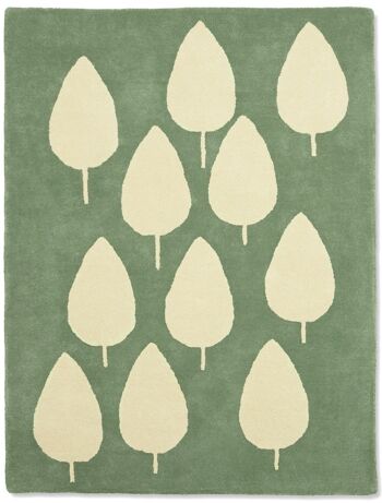 Tapis Enfant Forêt vert 1