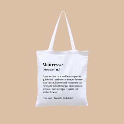 Totebag Maîtresse