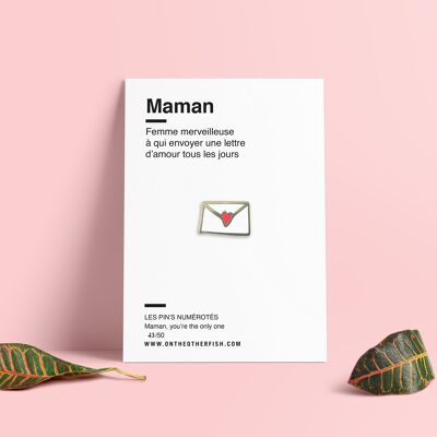 Pin's - Mama - Brief - Muttertags-Special - Eine kleine Notiz für deine Mama