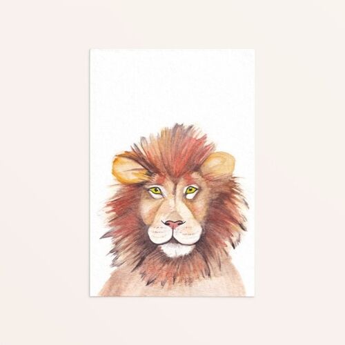 Greeting Card Lion