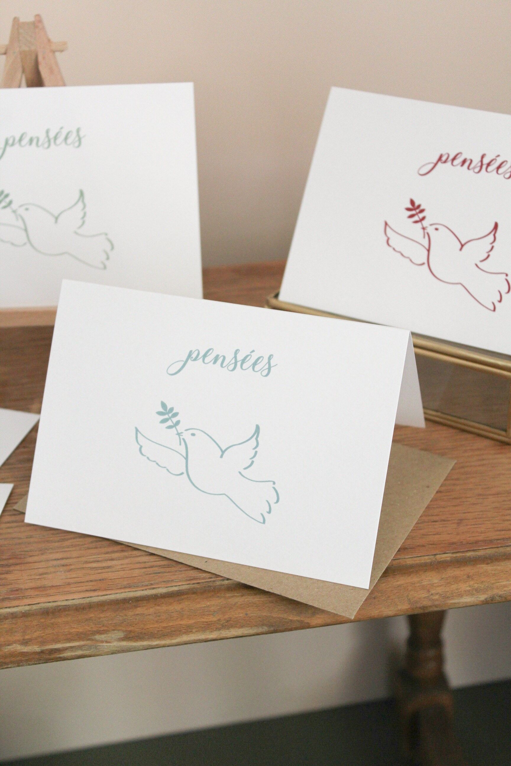 Blue Pansies postcard