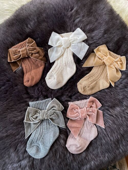 Juul Bow Socks - 100% Cotton