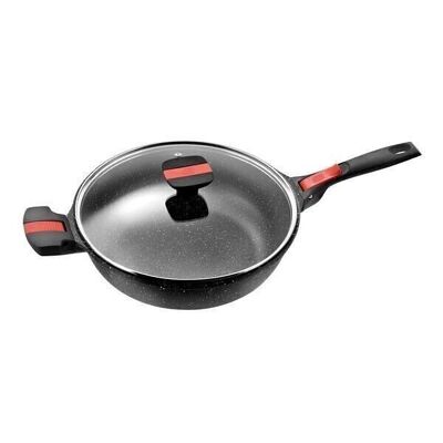 SAUTEUSE 28 cm VOLNA FAÇON PIERRE MANCHE AMOVIBLE