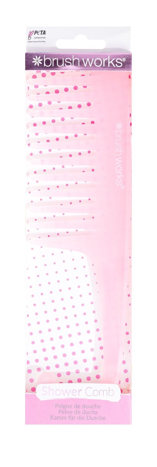 Brushworks Shower Comb