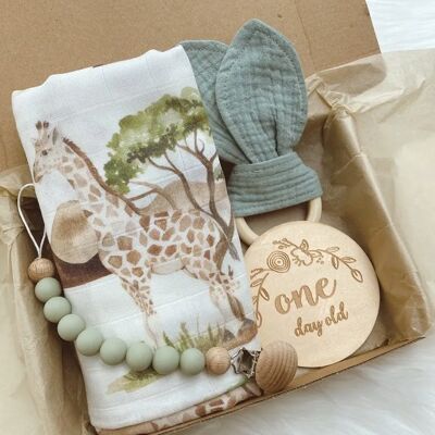 Paquete de regalo para bebé | manta | algodón / bambú | equipo de bebé