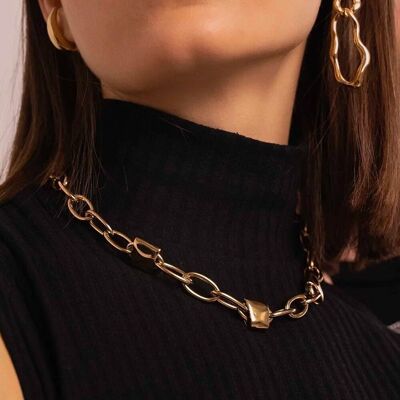 Bailey necklace - smooth pendant