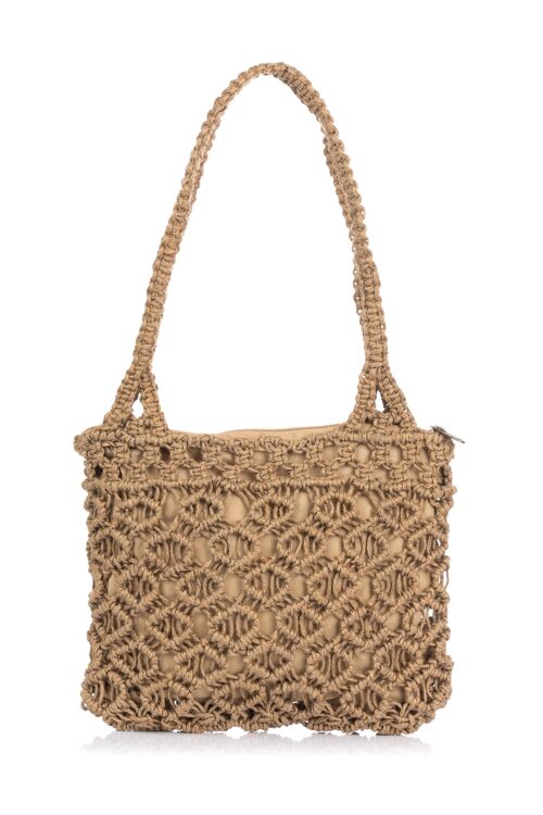 BOLSO ARTESANAL 100% ALGODÓN AH7760BO_BEIGE