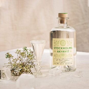 Stockholms Bränneri Akvavit Bio 38% Alc. 500ml 3