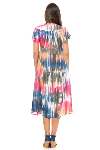 ROBE TYE DYE 100% VISCOSE AJ5052V_UNICO 3