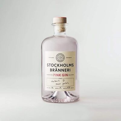 Stockholms Bränneri Pink Gin Ecológica 40% Vol. Alc. 500ml