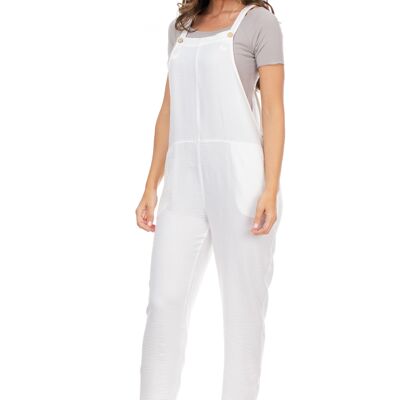 PLAIN JUMPSUIT 100% POLYESTER AR5702PE_CRUDO