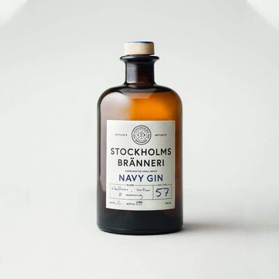 Stockholms Bränneri Navy Strength Gin Organic 57% Vol. Alc. 500ml