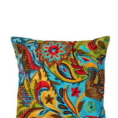 HOUSSE DE COUSSIN BRODÉE 40x40cm 100% POLYESTER DO7699CO_UNICO