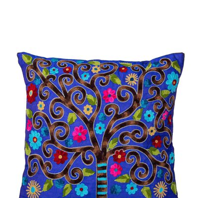 EMBROIDERED CUSHION COVER 40x40cm 100% POLYESTER DO7738CO_UNICO