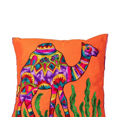 EMBROIDERED CUSHION COVER 40x40cm 100% POLYESTER DO7739CO_UNICO