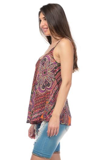 BLOUSE IMPRIMÉ 100% POLYESTER LI5564B_MULTICOLOR 2