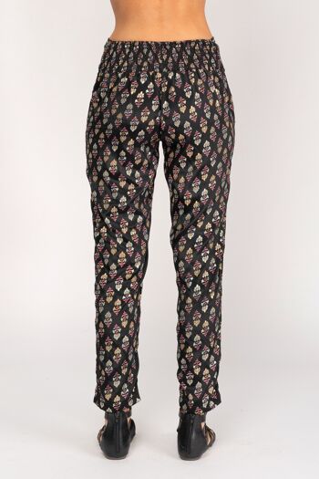 PANTALON IMPRIMÉ 100% POLYESTER LI7639P_BLACK 3